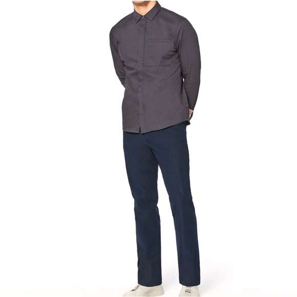 Lululemon ABC Classic-Fit 5 Pocket Pant Navy Blue Warpstreme Sz 36 NWOT - Picture 1 of 14